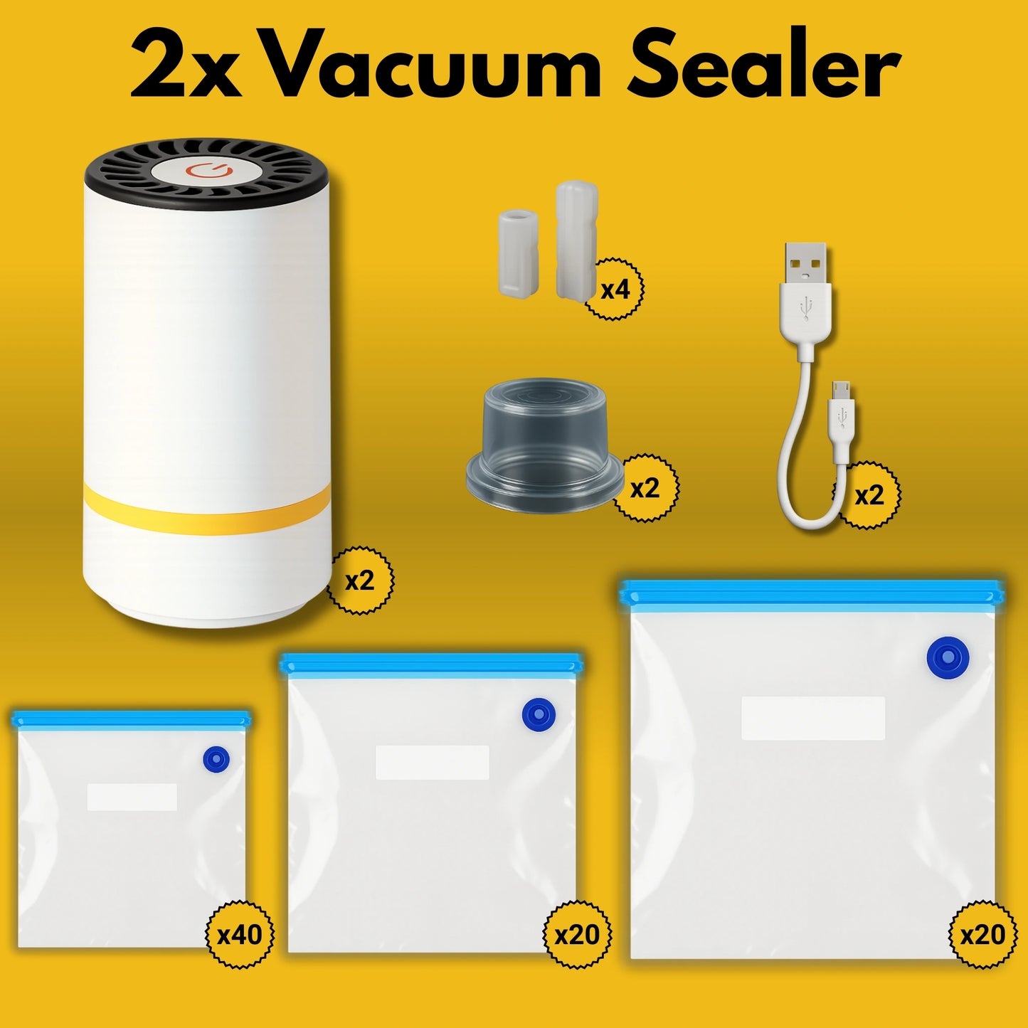 WellArive™ Compact Vacuum Sealer + Bonuses