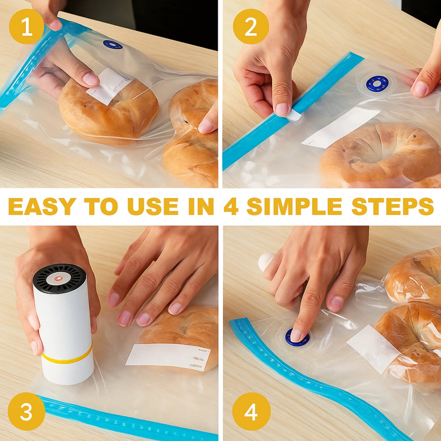 WellArive™ Compact Vacuum Sealer + Bonuses