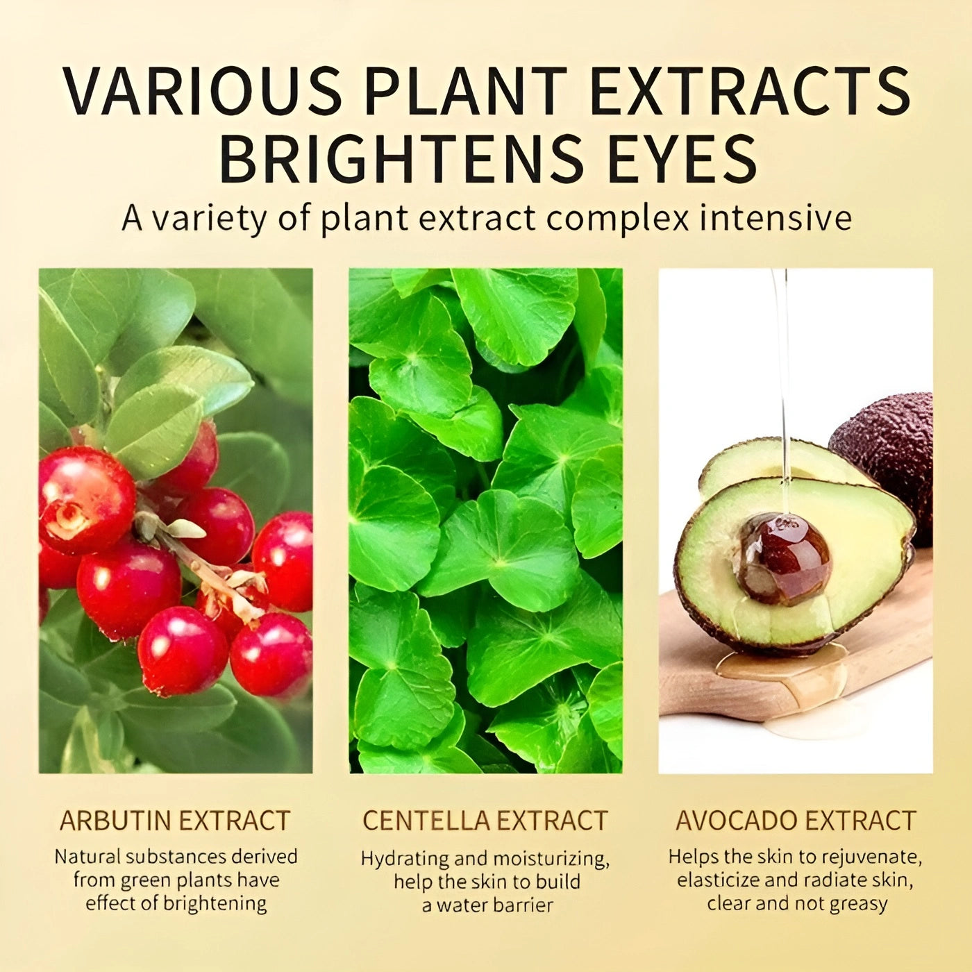 Well Arive™ Avocado Moisturizing Collagen Eye bag mask